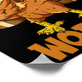 ゴブルまで幸せな感謝祭のおもしろいTur ポスター (角)