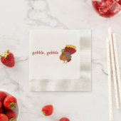 ゴブル、ゴブル 縁ありカクテルナプキン (インサイチュ)