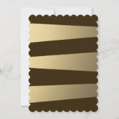 ゴブル |感謝祭ディナー招待状 招待状 (裏面)