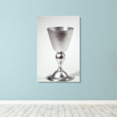 ゴブレットまたはワインカップ、南米 キャンバスプリント (インサイチュ (ウッドフロア))