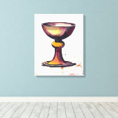 ゴブレット キャンバスプリント (インサイチュ (ウッドフロア))