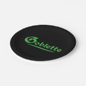 ゴブレット ペーパープレート (アングル)