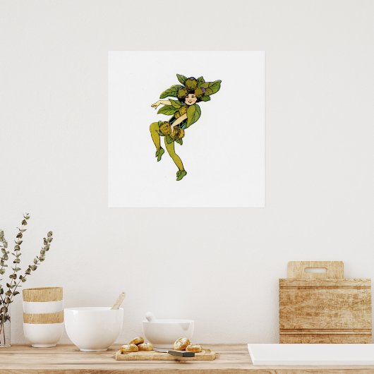 ゴボウ ポスター (キッチン)