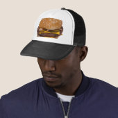 ゴマシードパンのチーズバーガー キャップ (インサイチュ)