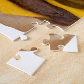 ゴマシードパンのチーズバーガー ジグソーパズル (側面)