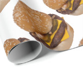 ゴマシードパンのチーズバーガー ラッピングペーパー (ロールコーナー)