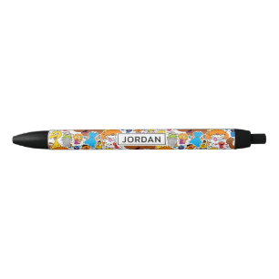 ゴマストリートパルのドードレーパターン 名前の追加 青ボールペン