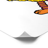 ゴマストリートパルズバルーン誕生日 ポスター (角)