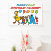 ゴマストリートパルズバルーン誕生日 横断幕 (インサイチュ)