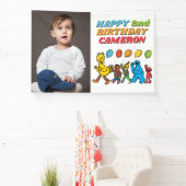 ゴマストリートパルズバルーン誕生日 横断幕 (インサイチュ)