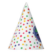 ゴマストリートパルズレインボーハッピーバースデー パーティーハット (左)