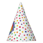 ゴマストリートパルズレインボーハッピーバースデー パーティーハット (右)