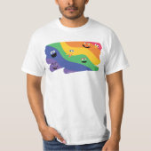 ゴマストリートパルズレインボー Tシャツ (正面)