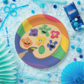 ゴマストリートパルレインボアートパーティー ペーパープレート (パーティー)