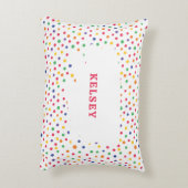 ゴマストリートパルレインボーアクセント枕 アクセントクッション (裏面(縦))