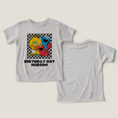 ゴマストリートパル市松模様にス誕生日ボーイ (デザイン正面&裏面)