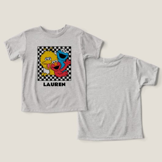 ゴマストリートパル市松模様にス (デザイン正面&裏面)