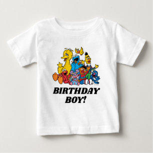 ゴマストリートパル誕生日ボーイ ベビーTシャツ