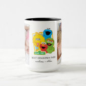 ゴマストリートパル |おばあちゃん – 写真 マグカップ (中央)