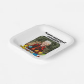 ゴマストリートパル |パーティーバルーン紙プレート ペーパープレート (傾斜あり)