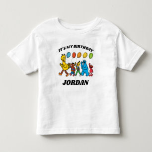 ゴマストリートパル 私の誕生日 トドラーTシャツ