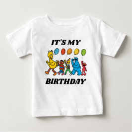 ゴマストリートパル |私の誕生日 ベビーTシャツ
