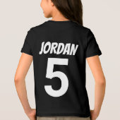 ゴマストリートパル |誕生日ボーイ – 名前と年齢 トライブレンドTシャツ (裏面)