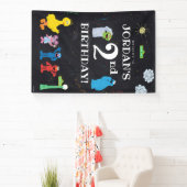 ゴマストリートパル | 2nd誕生日へようこそ 横断幕 (インサイチュ)