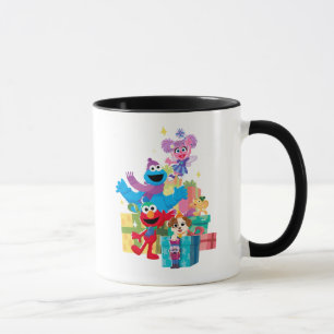 ゴマストリートパールとプレゼント マグカップ