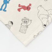 ゴマストリートパール |カラフルヴィンテージ フリースブランケット (角)