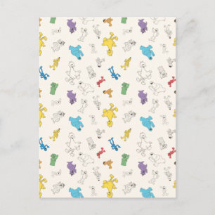 ゴマストリートパール  カラフルヴィンテージ ポストカード