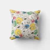 ゴマストリートパール |ビッグヘッドヴィンテージパターン クッション (正面)