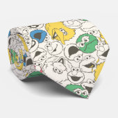 ゴマストリートパール |ビッグヘッドヴィンテージパターン ネクタイ (ロール)