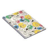 ゴマストリートパール |ビッグヘッドヴィンテージパターン ノートブック (右側)