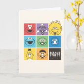 ゴマストリートパール |色ブロック カード (黄色い花)