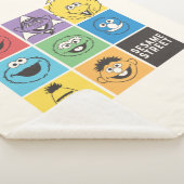 ゴマストリートパール |色ブロック シェルパブランケット (3/4)