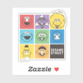 ゴマストリートパール |色ブロック シール (シート)