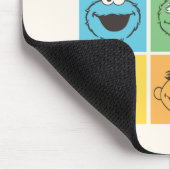 ゴマストリートパール |色ブロック マウスパッド (コーナー)