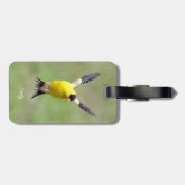 ゴマダラチョウのケアレアの花 ラゲッジタグ (裏面横)