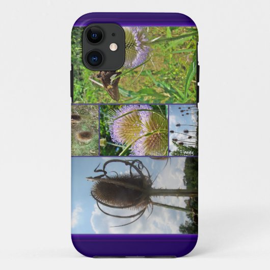 ゴマノハグサ - Dipsacus fullonum Case-Mate iPhoneケース (裏面)