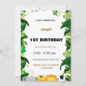 ゴマパーソナライズされた通り招待状 招待状 (正面)