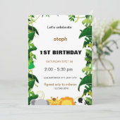 ゴマパーソナライズされた通り招待状 招待状 (スタンド正面)