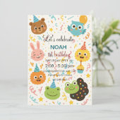 ゴマパーソナライズされた通り招待状 招待状 (スタンド正面)