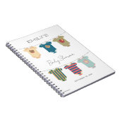 ゴマパールのボディスーツ赤ちゃんシャワー ノートブック (右側)