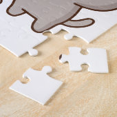 ゴマピーチキスをするパズル ジグソーパズル (側面)