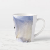 ゴマフアザラシの子供の肖像 カフェラテマグ (右)