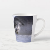 ゴマフアザラシの親子 カフェラテマグ (右)