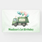 ゴミごみトラック1st誕生日パーティー 横断幕 (横)