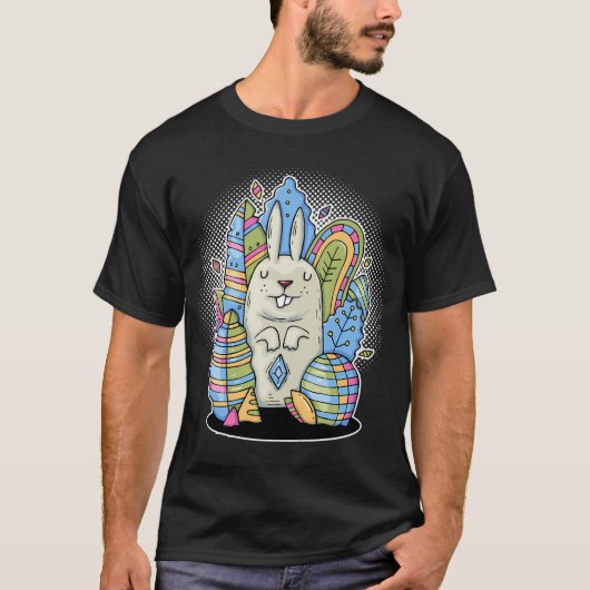 ゴミのキャラクター Tシャツ (正面)