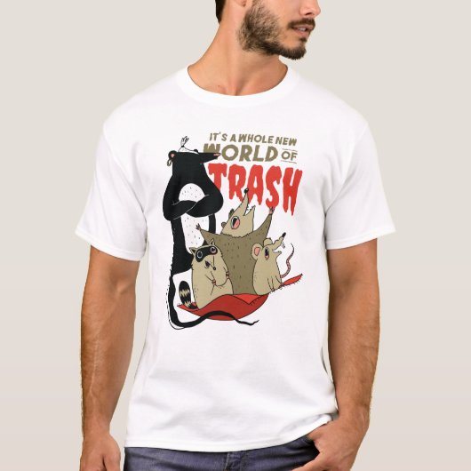 ゴミの世界 Tシャツ (正面)